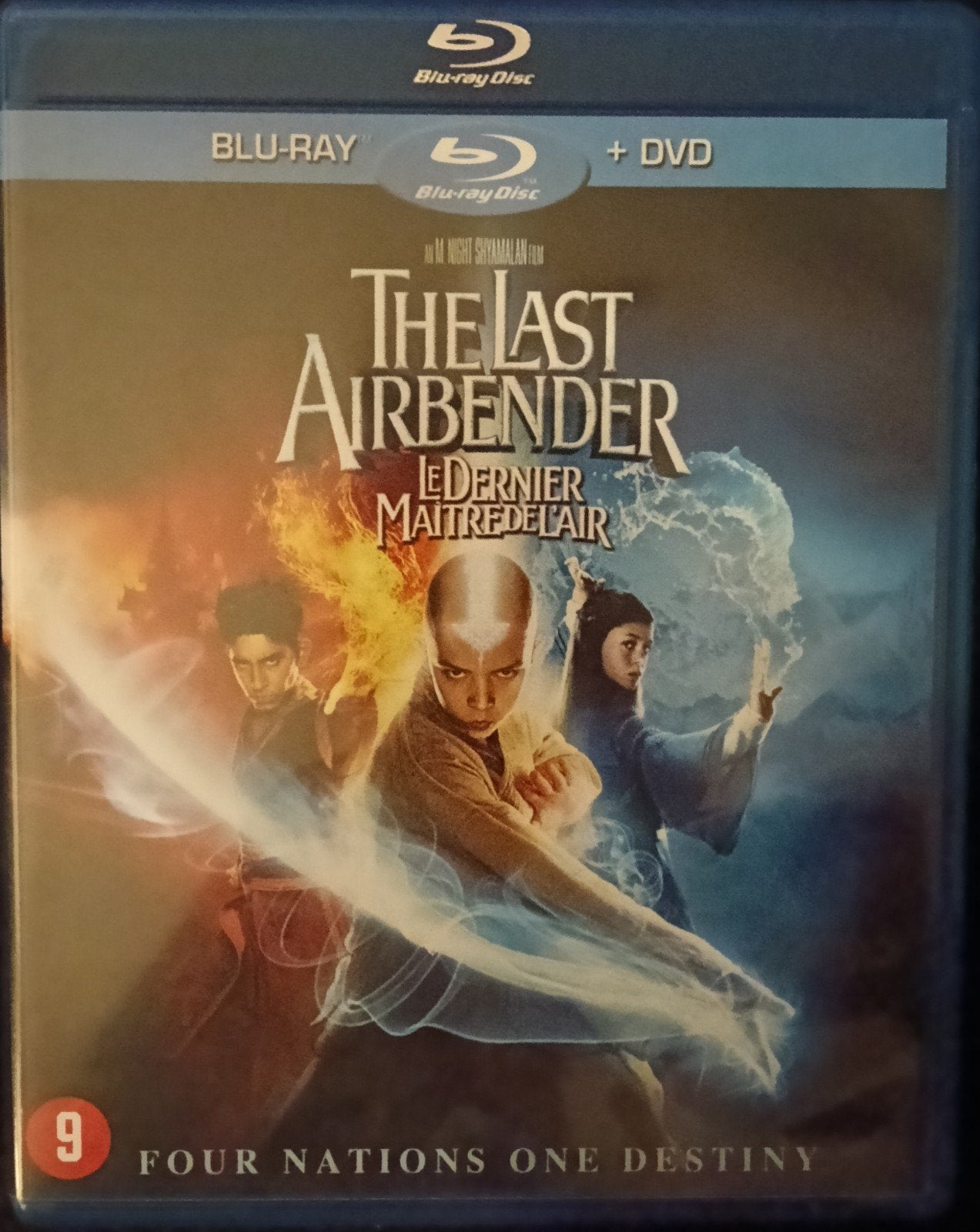 The Last Airbender bluray, Ophalen of Verzenden, Zo goed als nieuw, Horror