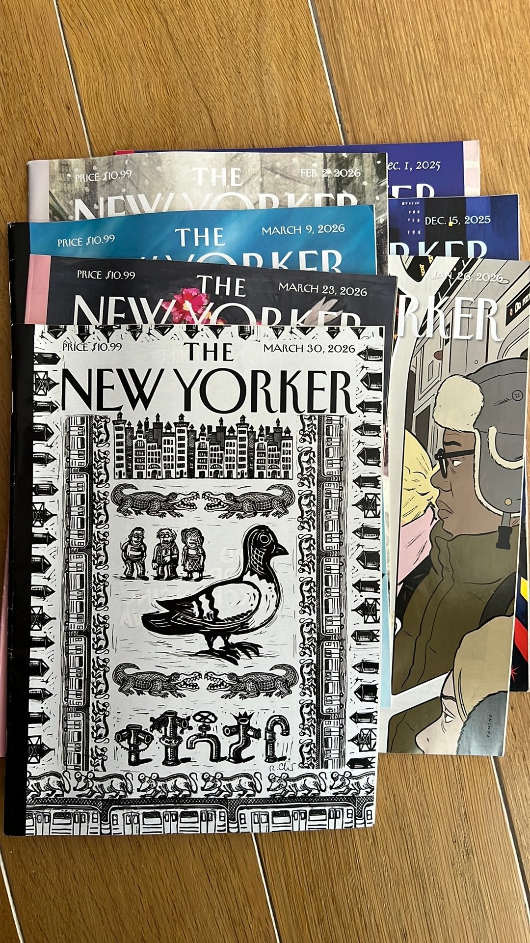 New Yorker 7x, Ophalen of Verzenden, Zo goed als nieuw