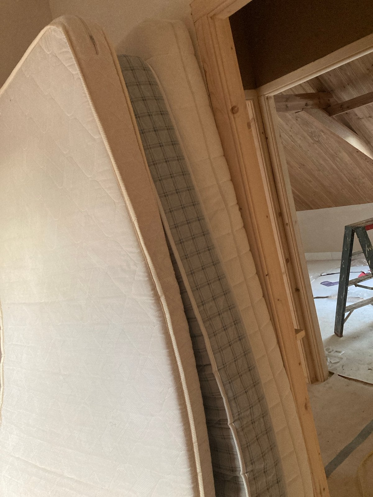 3 gratis matrassen, Ophalen of Verzenden, Gebruikt, Matras