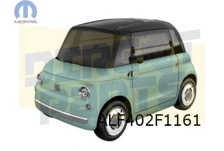 Fiat Topolino (O2) sierlijst koplamp Links Origineel! 985619, -, -, Nieuw, Ophalen of Verzenden
