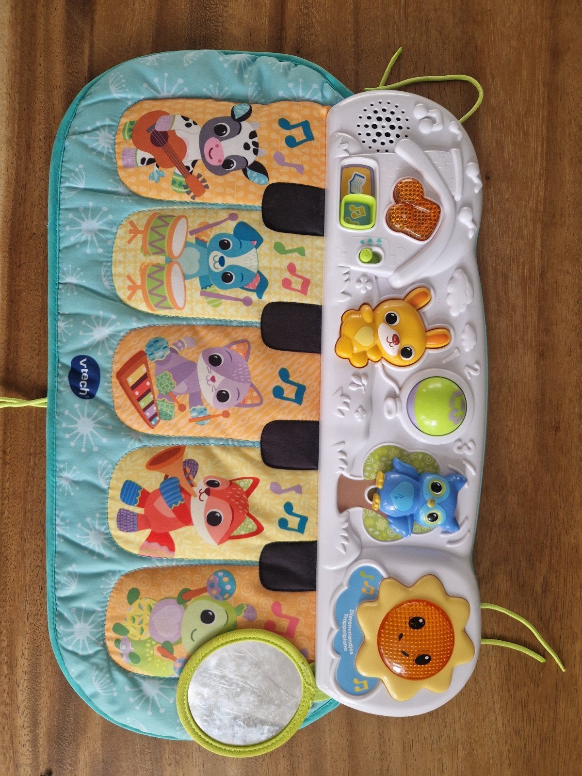 Vtech Dieren Vriendjes Trappelpiano, Kinderen en Baby's, Ophalen of Verzenden, Zo goed als nieuw, Speelkleed, Met licht