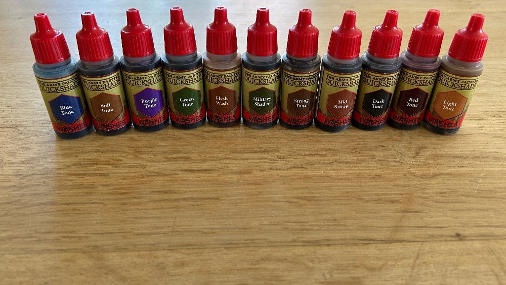 The Army Painter Quickshade Washes, Ophalen of Verzenden, Gebruikt, Warhammer, Toebehoren