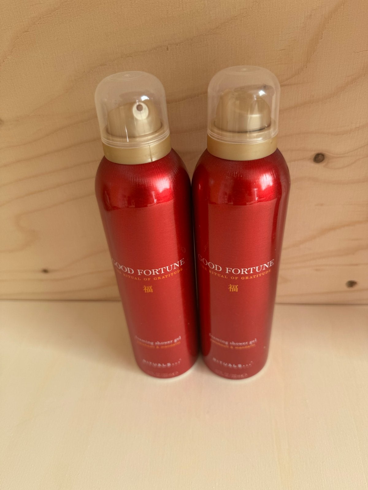 2x Rituals Good Fortune Foaming Shower Gel, Ophalen of Verzenden, Nieuw, Bad & Douche