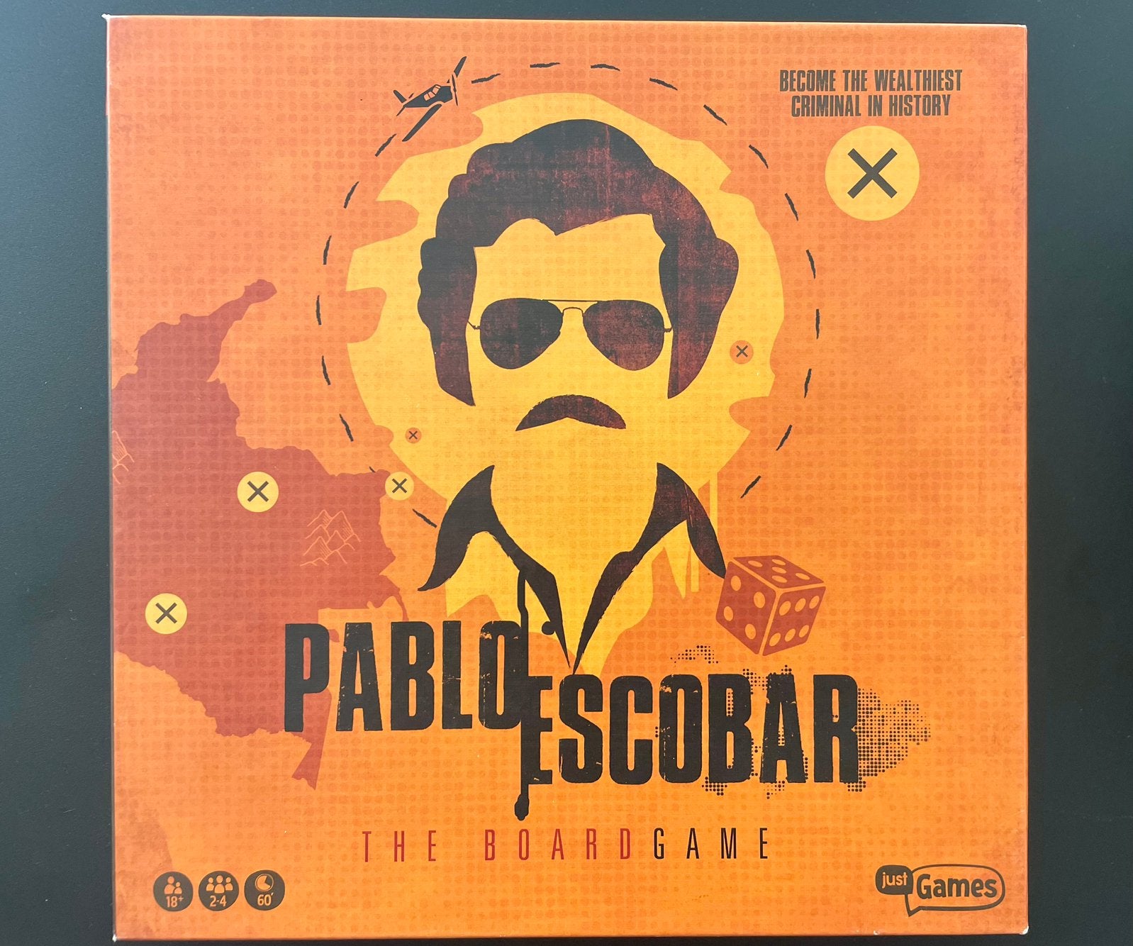 Bordspel - Pablo Escobar - The Boardgame, Drie of vier spelers, Ophalen of Verzenden, Zo goed als nieuw