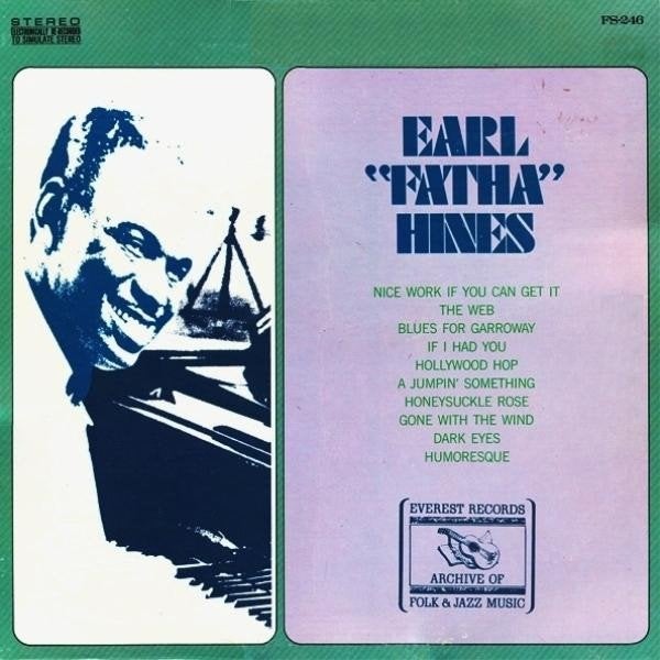 LP - Earl "Fatha" Hines* ‎– Earl "Fatha" Hines, Gebruikt, Ophalen of Verzenden, Jazz, 12 inch