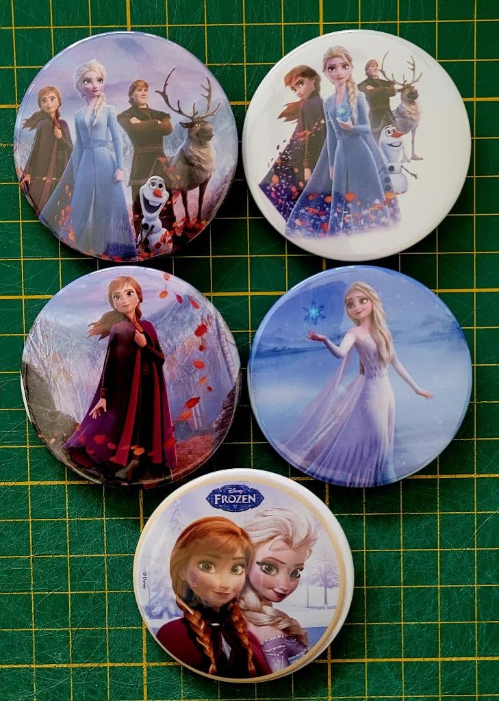 Grote Frozen buttons, Verzamelen, Disney, Verzenden, Overige figuren, Nieuw, Overige typen