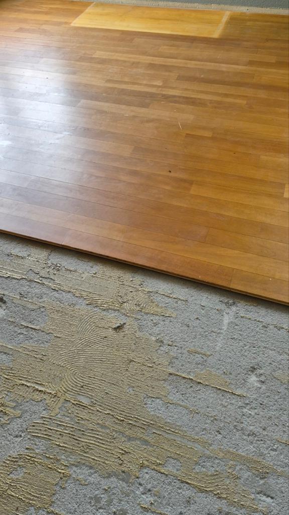 Parketvloer, 50 m2. Guatambu-hout, Ophalen, Overige houtsoorten, Minder dan 25 mm