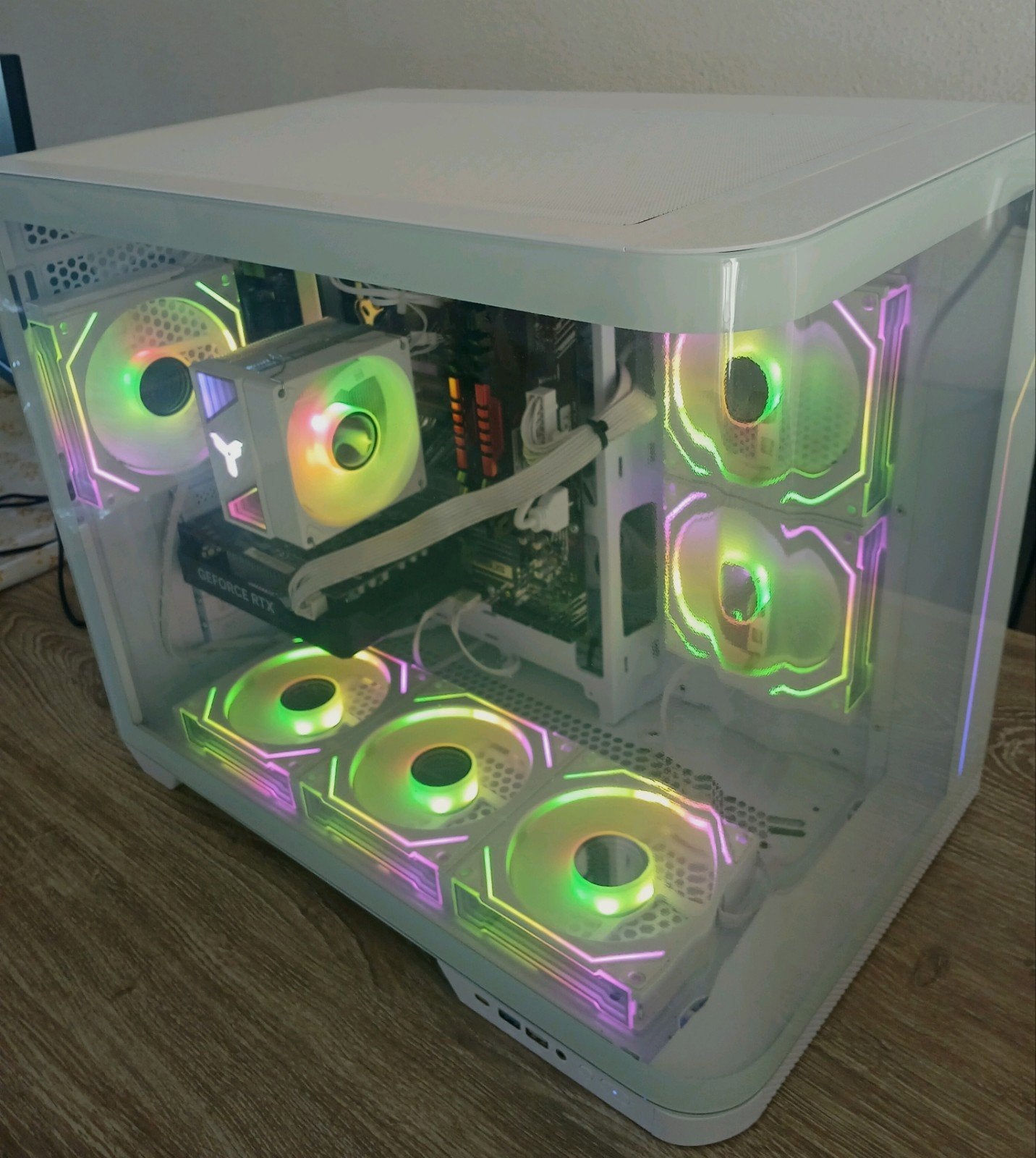 Gaming pc | 7 5700x | rtx 4060 | 32 gb | 1tb, Computers en Software, Ophalen, Zo goed als nieuw, Gaming, SSD