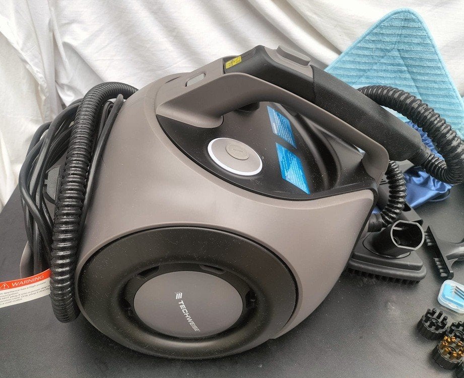 Techweise TS2 Stoomreiniger Reinigingsmachine 4 Bar 1800 W, Witgoed en Apparatuur, Ophalen, Zo goed als nieuw, Stoomreiniger