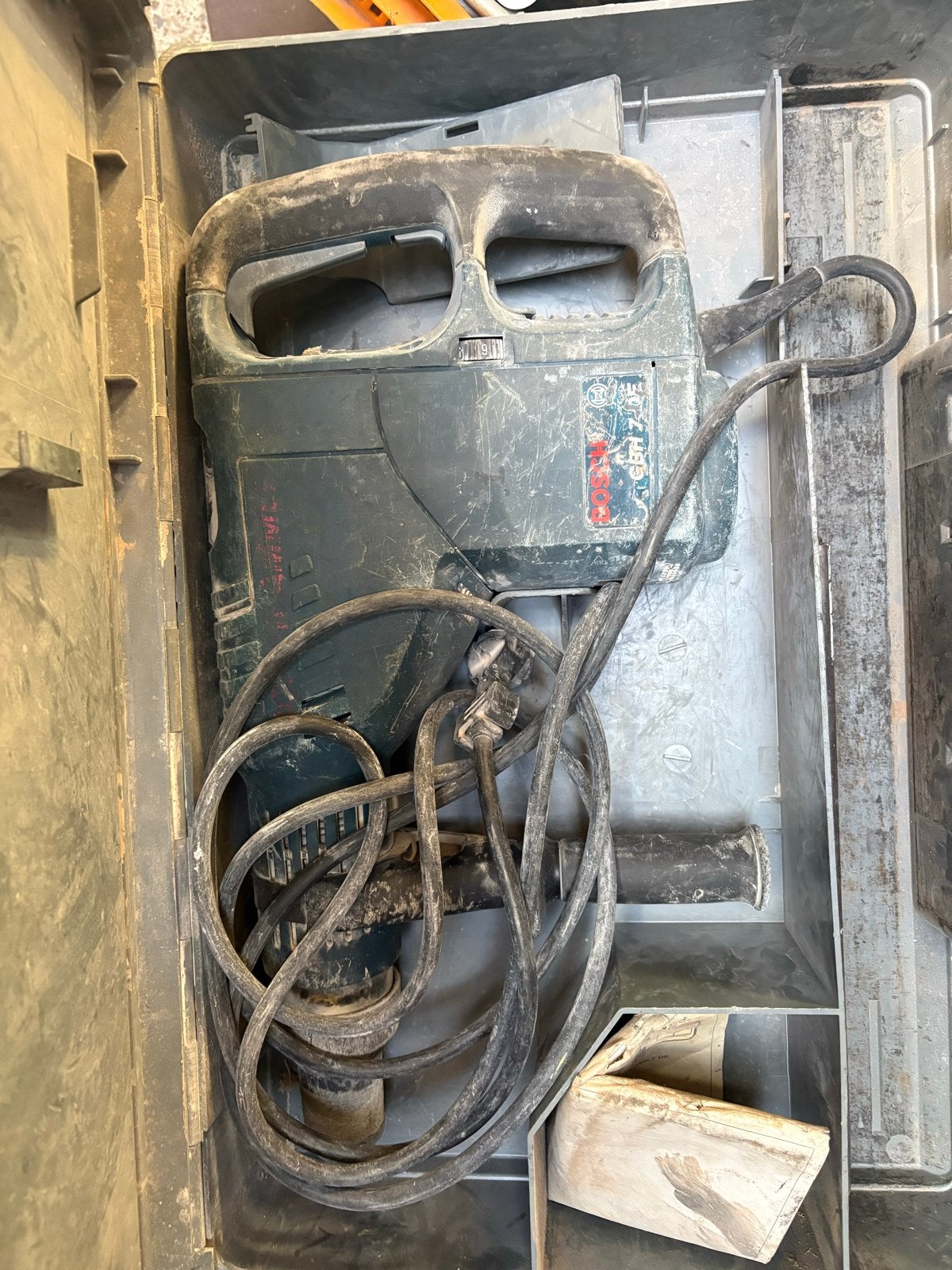 Boorhamer Bosch GBH 7 DE - Krachtige Breekhamer, Boor- en/of Breekhamer, Ophalen of Verzenden, Klopboormechanisme, Gebruikt