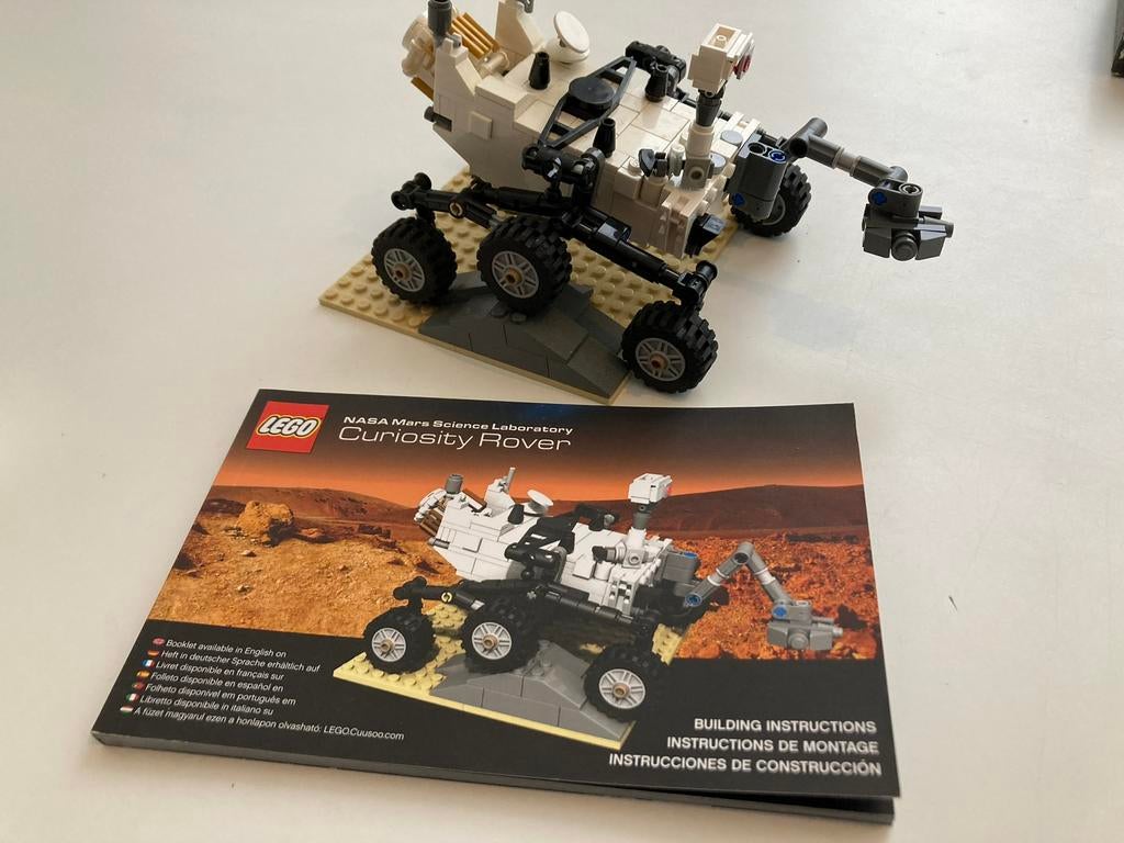 Lego NASA Mars Science Curiosity Rover 21104, Ophalen, Lego, Compleet, Zo goed als nieuw