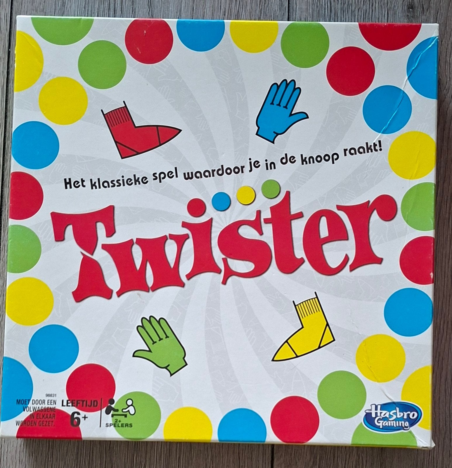 twister, Ophalen of Verzenden, Zo goed als nieuw, Hasbro