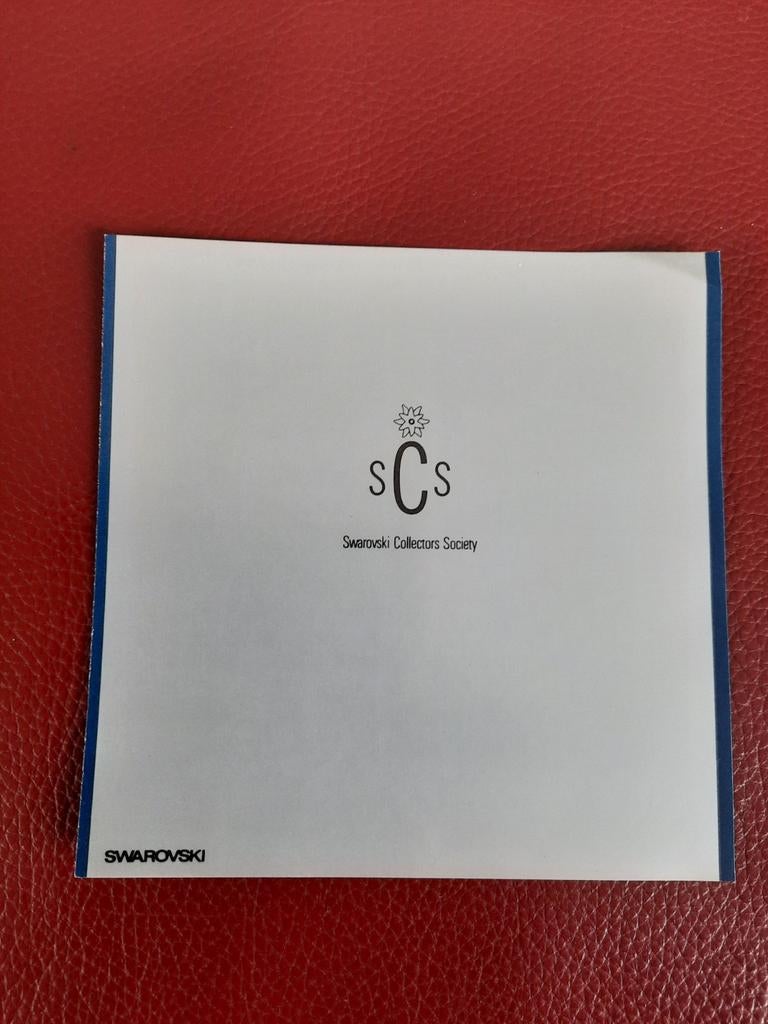 Swarovski certificaat lovebirds, Verzamelen, Swarovski, Ophalen of Verzenden, Zo goed als nieuw, Figuurtje