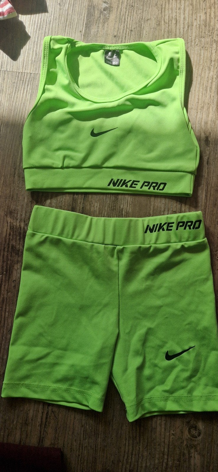 Nike Pro Sportset Maat 146-152, Ophalen of Verzenden, Gebruikt, Nike Pro, Jongen of Meisje