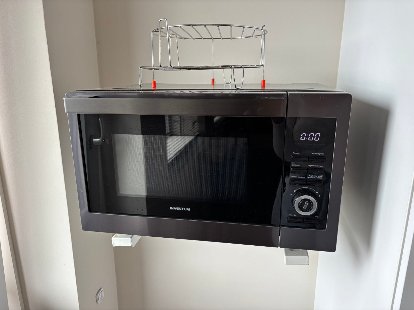 Inventum MN3018C combimagnetron, Witgoed en Apparatuur, Magnetrons, Ophalen, Zo goed als nieuw, Grill