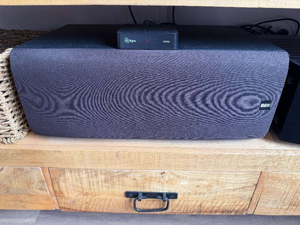 B&W LCR60 S3 center speaker, Ophalen, Zo goed als nieuw, Bowers & Wilkins (B&W), Geschikt voor surround/home cinema