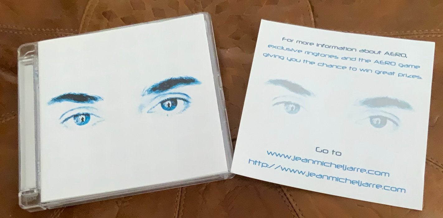 CD+DVD JEAN MICHEL JARRE AERO 2004 WARNER BROS EU, Cd's en Dvd's, Cd's | Dance en House, Verzenden, Zo goed als nieuw, Ambiënt of Lounge