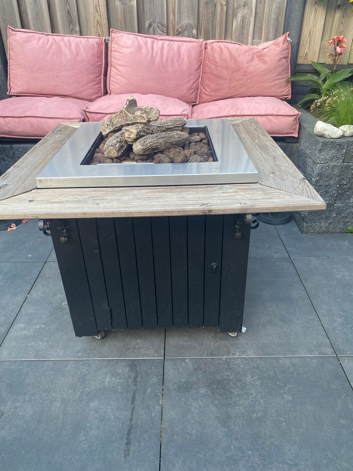 Garden Impressions Cozy Living tuinhaard met opzetrand, Ophalen, Gebruikt