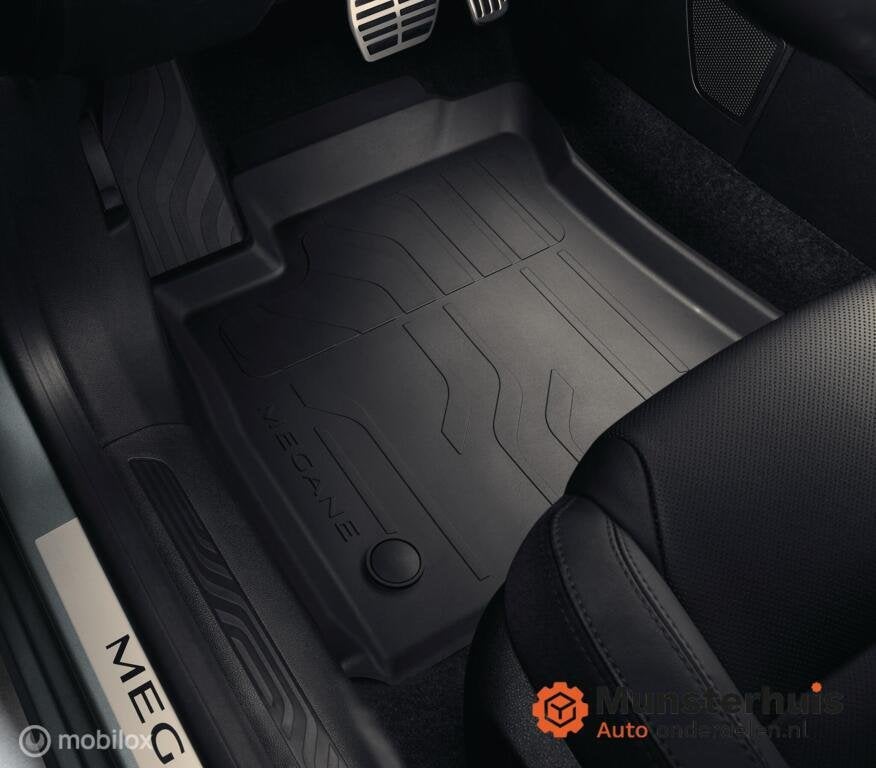 Rubber Matten set Estate zwart   IV ('16-'18), Renault, Nieuw, Ophalen of Verzenden, Renault