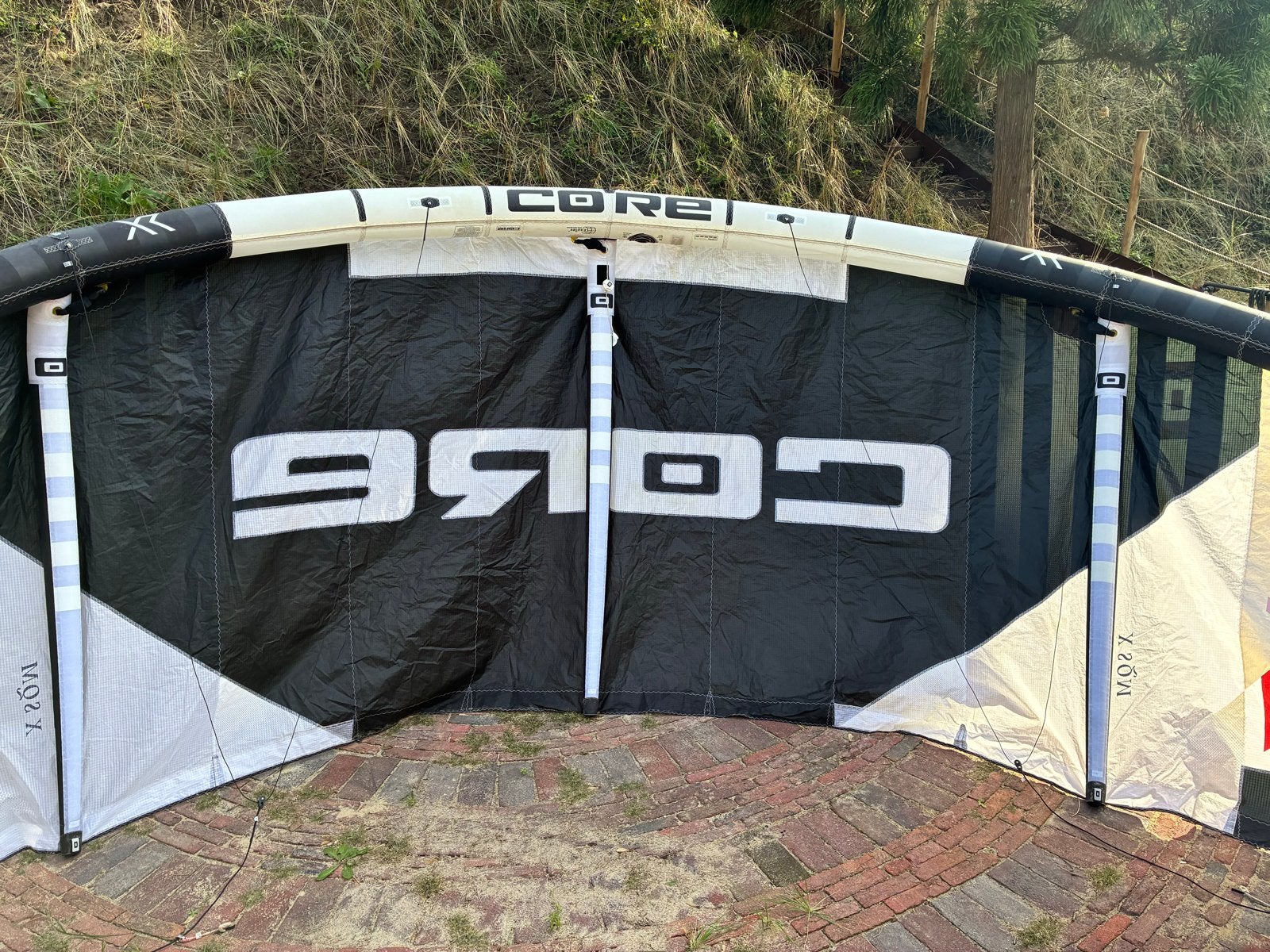 Core XR7 10m2 goede staat, Watersport en Boten, Geen board, Ophalen of Verzenden, 9 m²