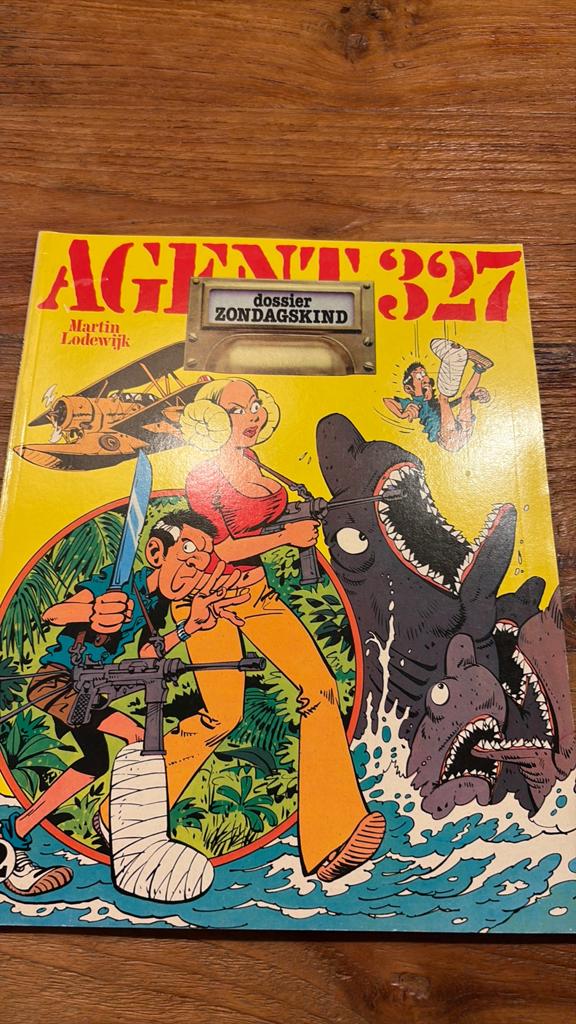Agent 327 zondagskind, Eén stripboek, Ophalen of Verzenden, Zo goed als nieuw