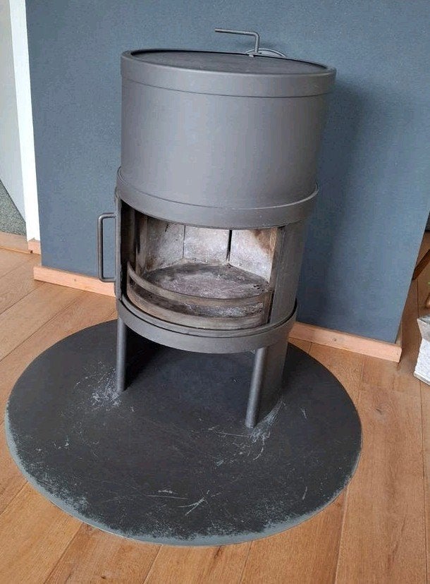 Houtkachel Harrie Leenders H6, Huis en Inrichting, Ophalen, Gebruikt, Hout, Houtkachel