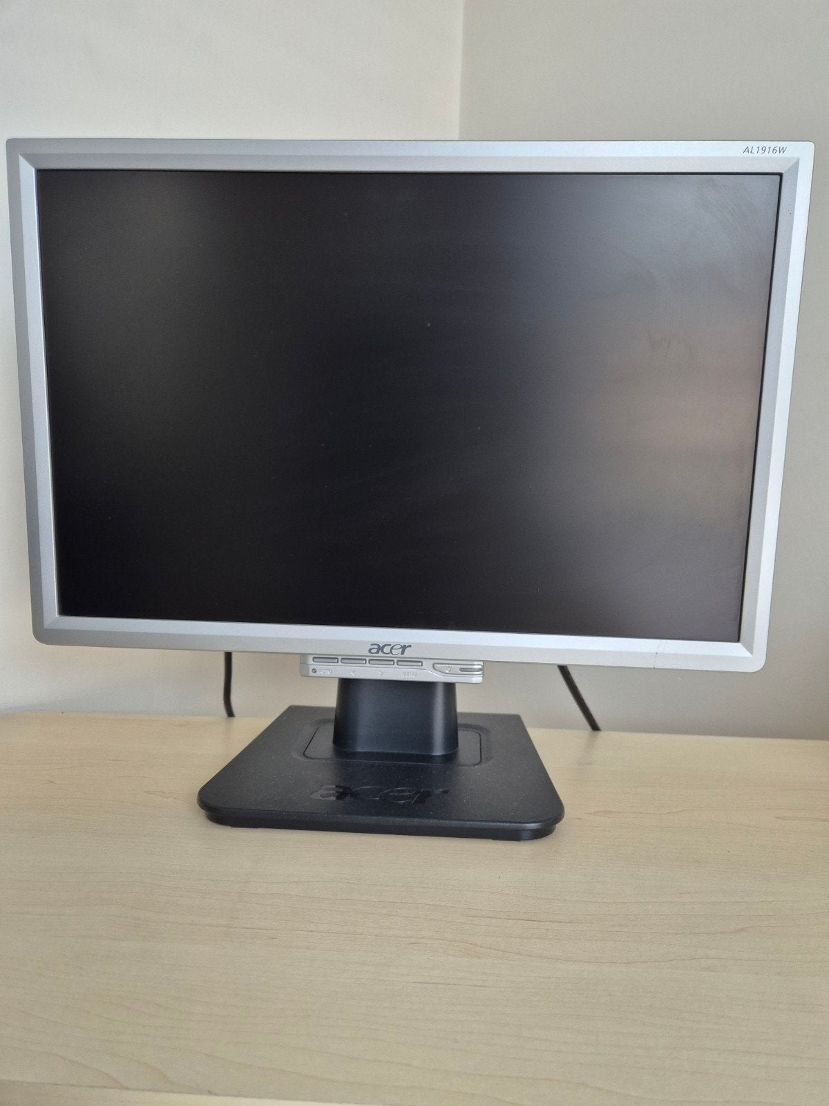 Acer AL1916W LCD Monitor - Goede staat, Computers en Software, Gebruikt, Ophalen of Verzenden, Onbekend, Overige resoluties