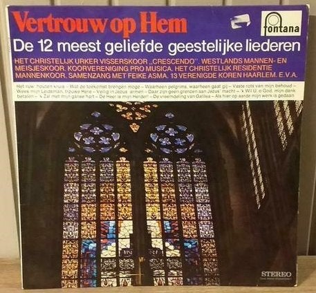 #66 LP Vertrouw op Hem, Cd's en Dvd's, Ophalen of Verzenden, Zo goed als nieuw, 12 inch, LP