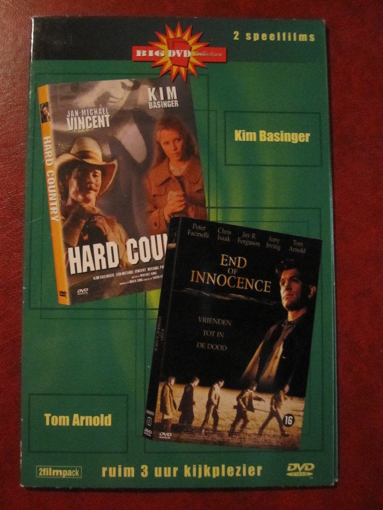 Hard country + End of Innocence (2 films op 1 DVD), Vanaf 16 jaar, Ophalen of Verzenden, Zo goed als nieuw