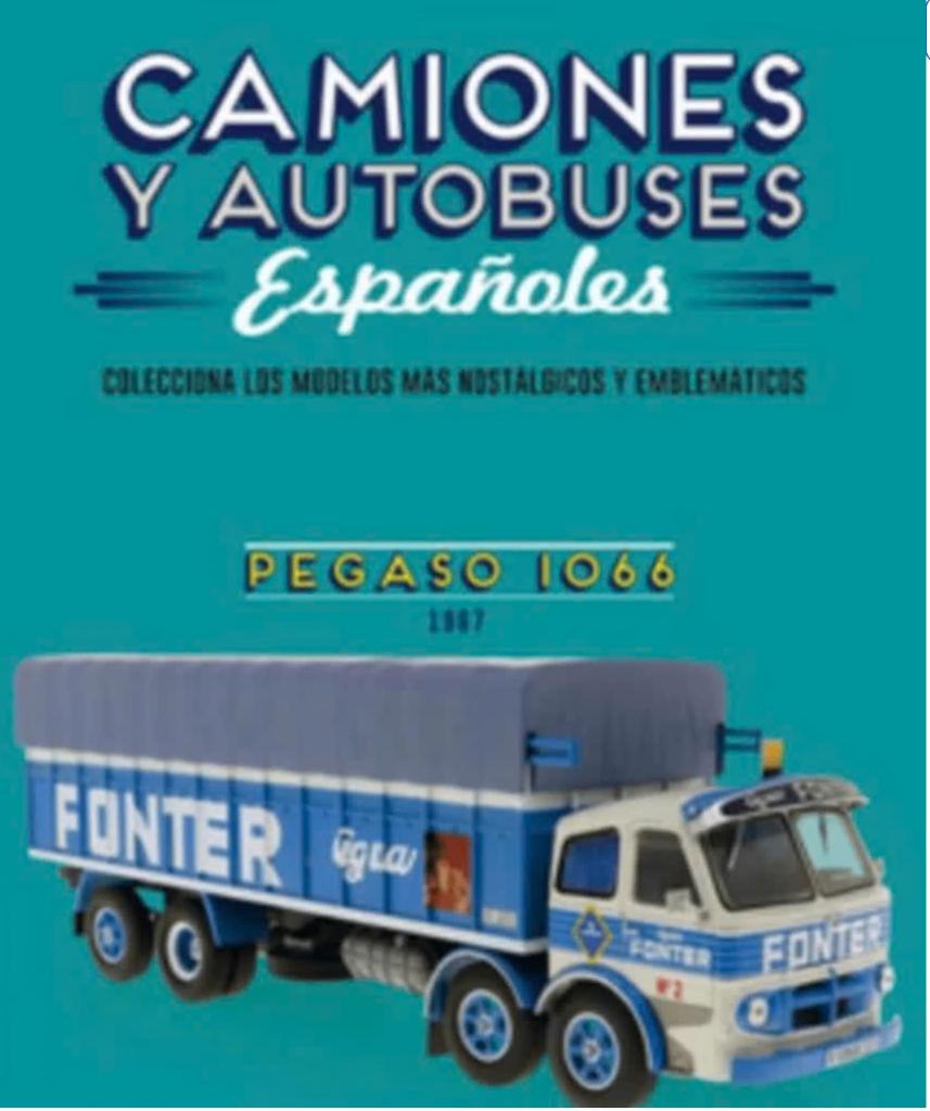 Pegaso 1066 1967 FONTER schaal 1/43 camion autobus # 78, Verzenden, Nieuw, Bus of Vrachtwagen, Overige merken