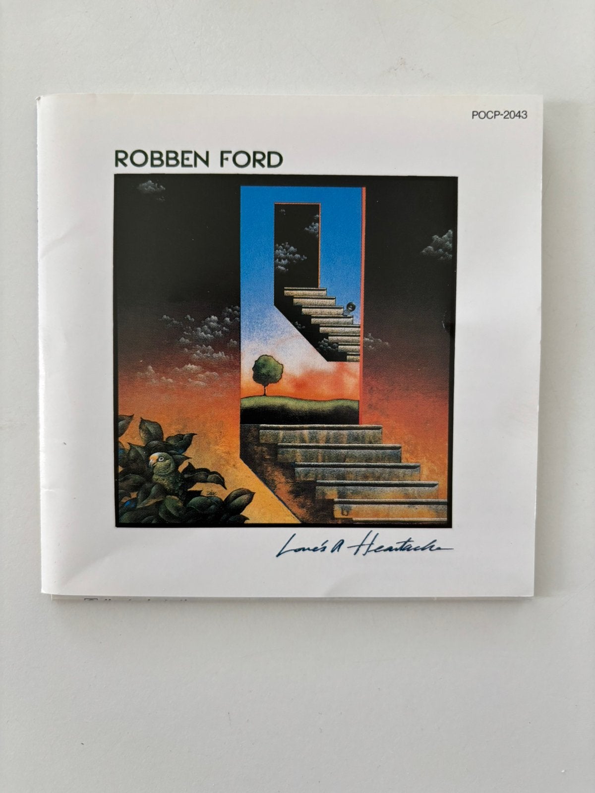CD Robben Ford-Love's A Heartache Vroege Japanse persing, Ophalen of Verzenden, Zo goed als nieuw, Overige formaten