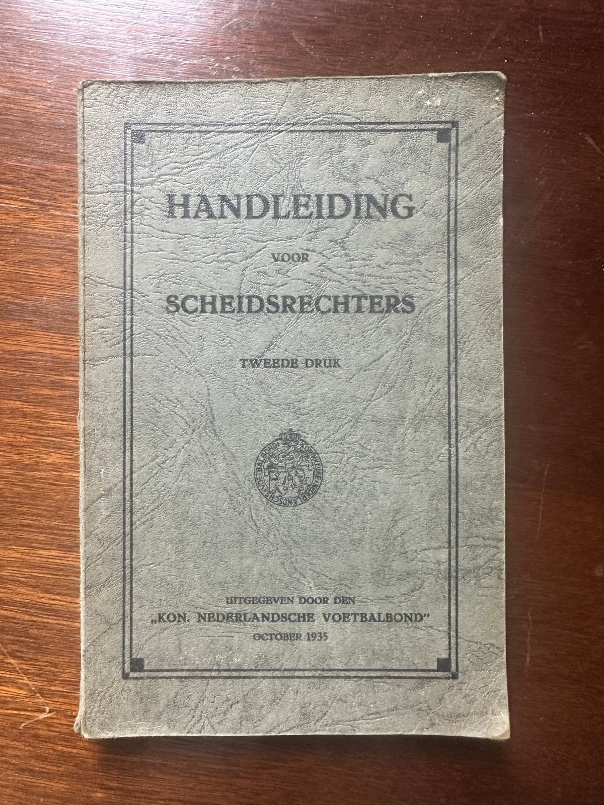Handleiding voor scheidsrechters 1935, Antiek en Kunst, Ophalen of Verzenden