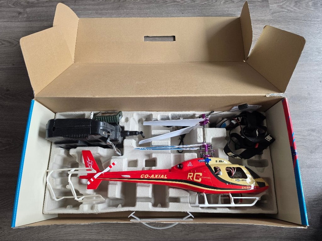2x ESky RED Big Lama Outdoor RC helikopters, Ophalen, Gebruikt, Elektro, Helikopter