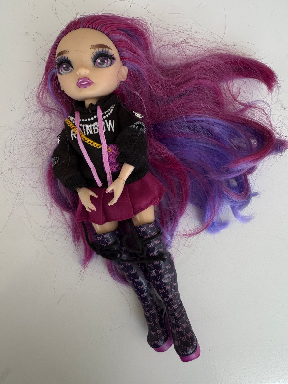 Rainbow High Fashion Doll Orchid, Ophalen of Verzenden, Zo goed als nieuw, Overige typen