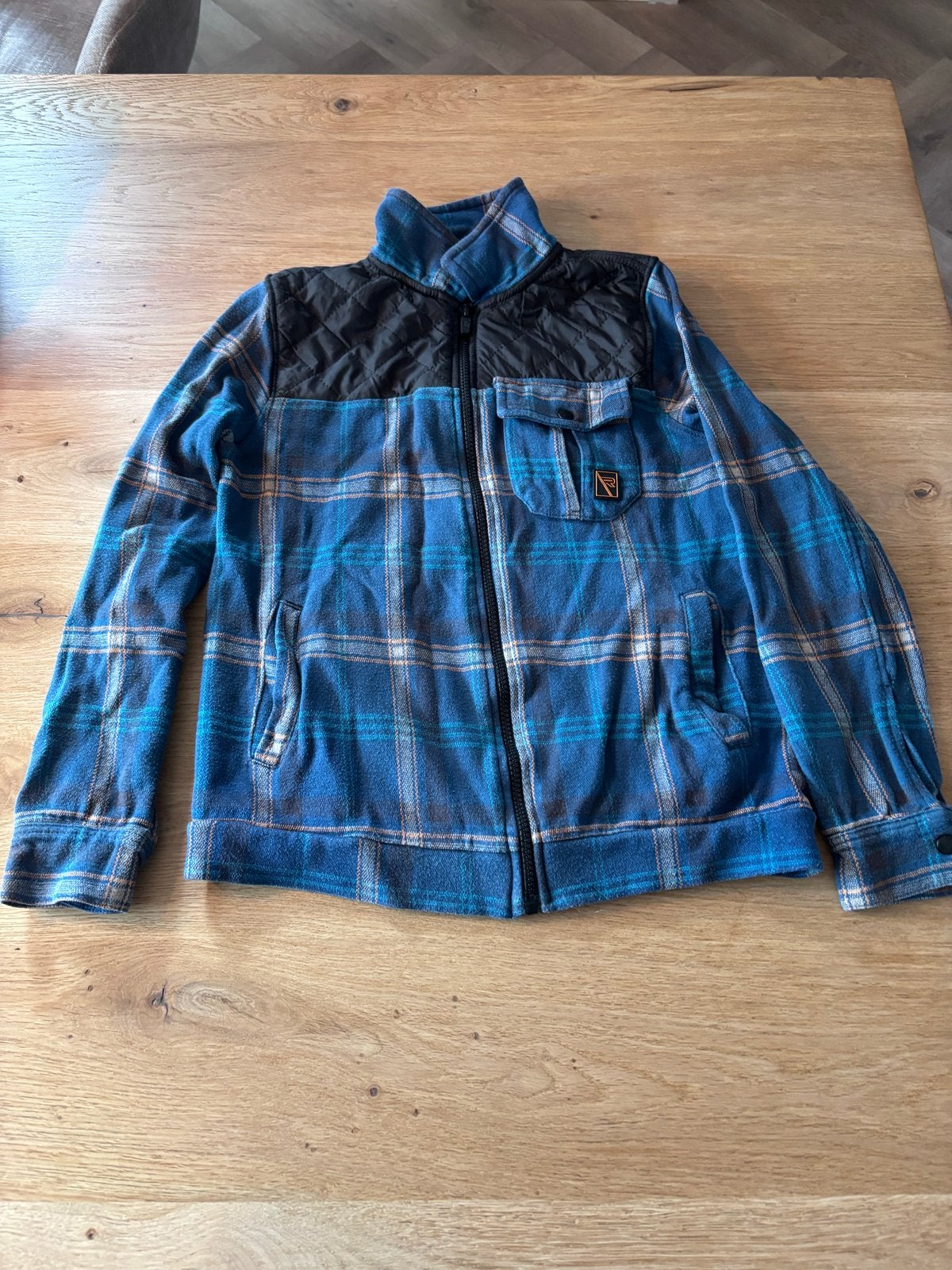 Ravagio geruit jack/ vest, maat 164, Ophalen of Verzenden, Gebruikt, Jongen, Jas