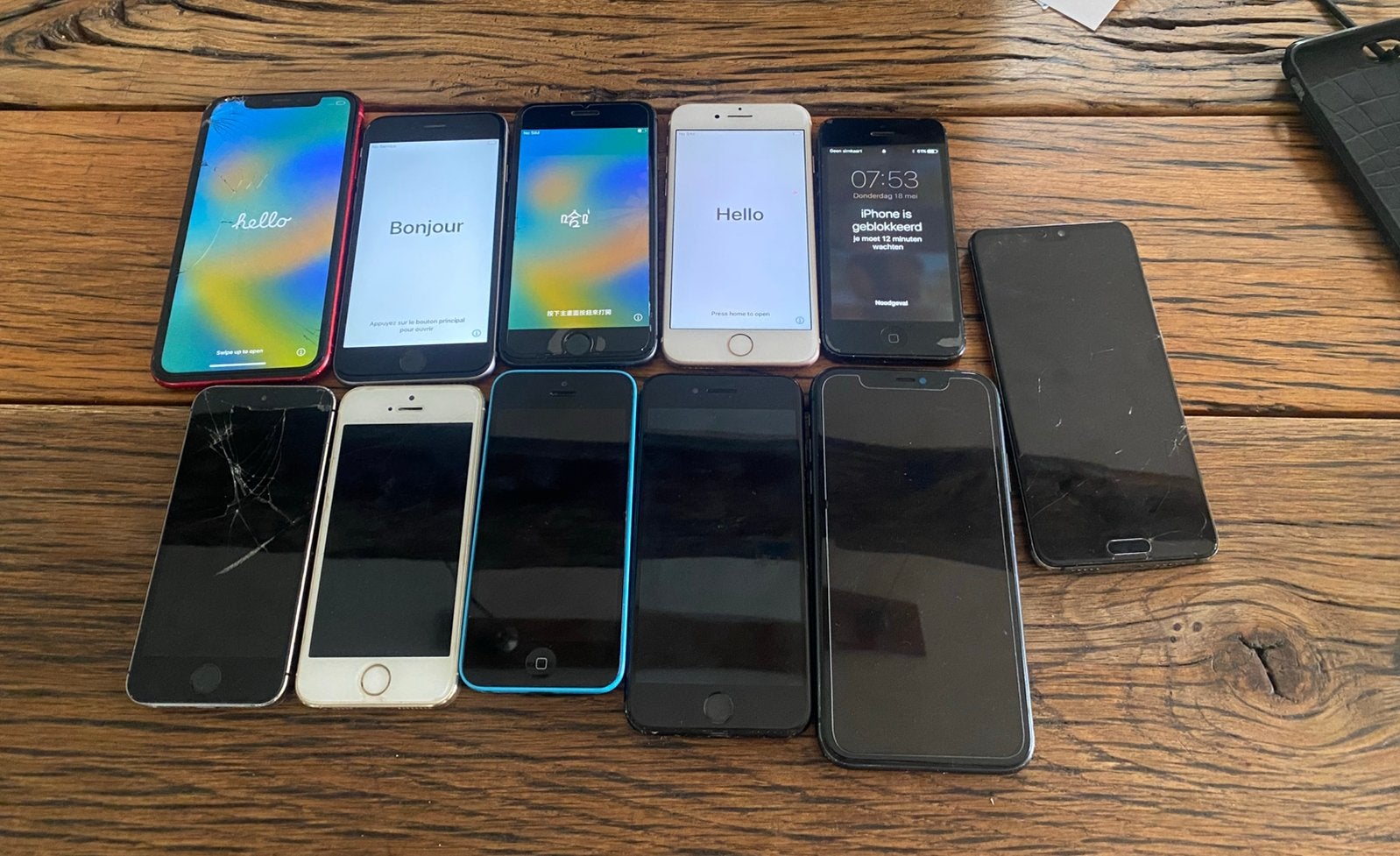Bundel oudere iphones | werkend & defect, Ophalen of Verzenden, Gebruikt, Overige typen, Apple