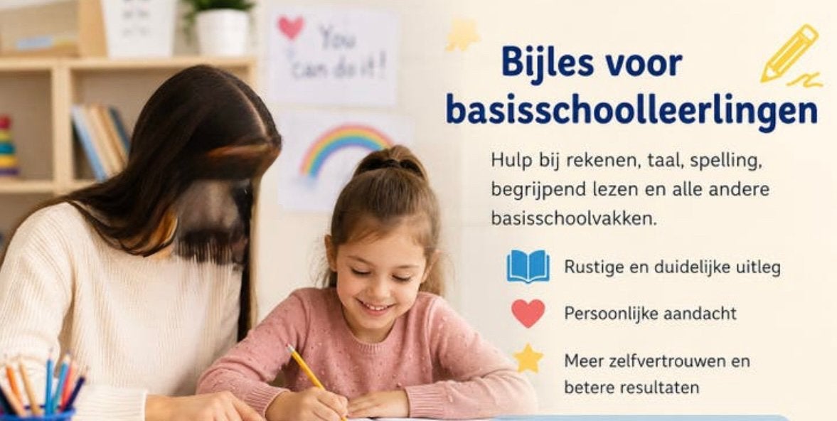 Bijles voor basisschool leerlingen/ ook tijdens vakantie, Diensten en Vakmensen, Bijles, Privé-les en Taalles, Bijles