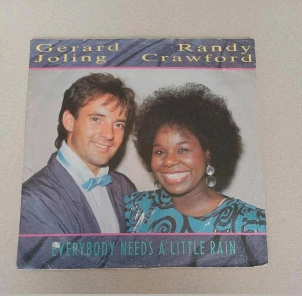 Gerard Joling/Randy Crawford - Everybody Needs A Little Rain, Beschermende buitenhoes, Ophalen of Verzenden, Gebruikt, Pop