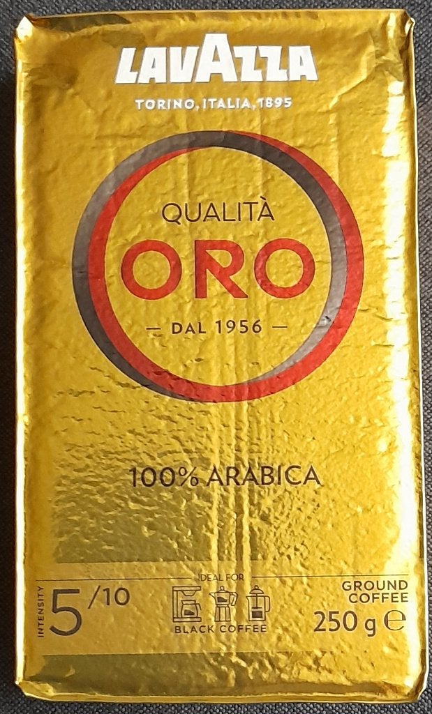 Lavazza Qualita Oro gemalen koffie 100 procent Arabica 250g, Ophalen of Verzenden