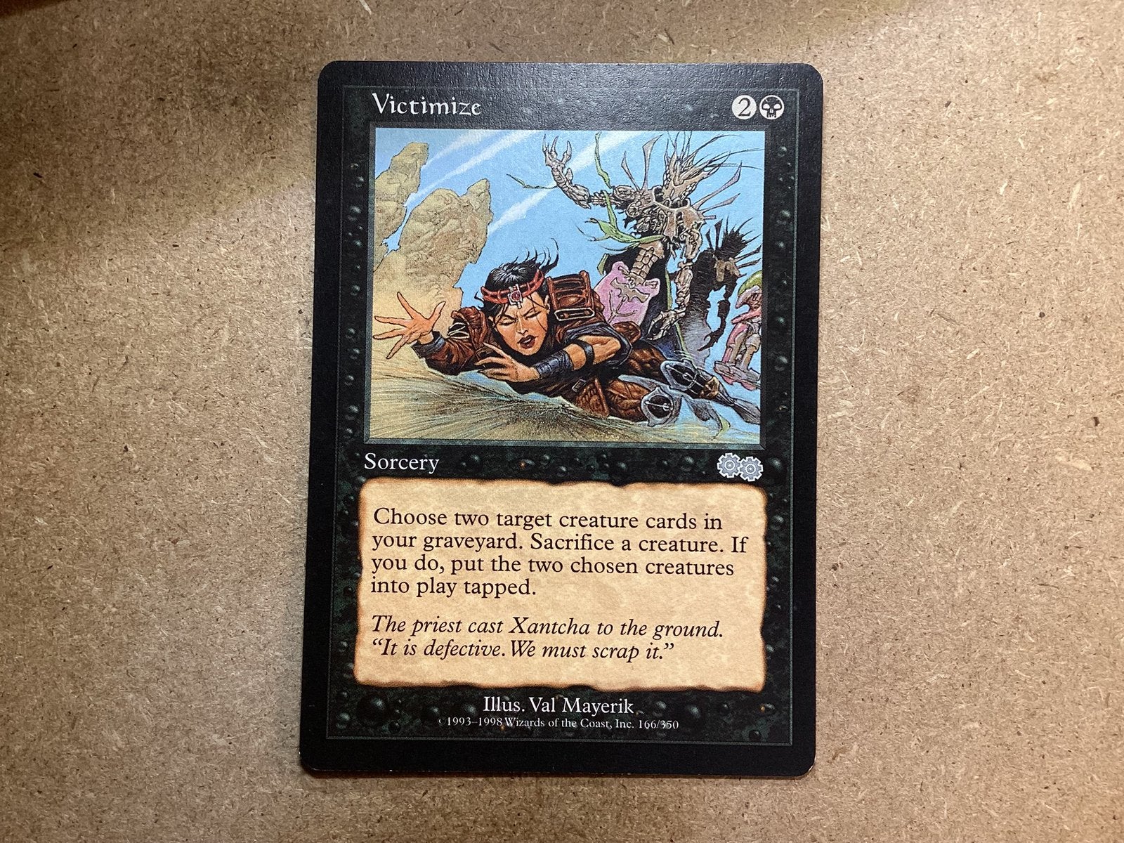 1x Victimize [166/350] (Excellent), Ophalen of Verzenden, Zo goed als nieuw, Losse kaart