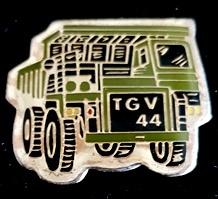 TGV 44 dumptruck pin, Verzamelen, Ophalen of Verzenden, Nieuw, Transport, Speldje of Pin