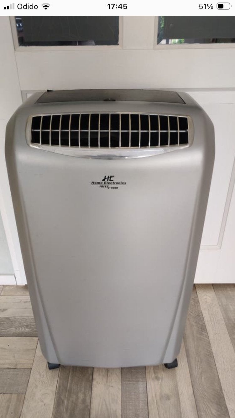 HE airco 9000 btu beschikbaar vanaf 18 juli!, Witgoed en Apparatuur, Ophalen, 3 snelheden of meer, Zo goed als nieuw, Koelen en Ontvochtigen