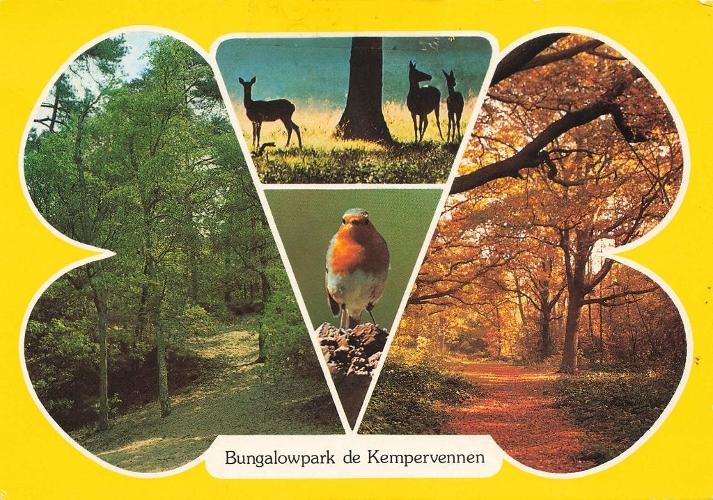 Westerhoven, Bungalowpark de Kempervennen, Verzamelen, Ansichtkaarten | Nederland, Ophalen of Verzenden, 1980 tot heden, Gelopen