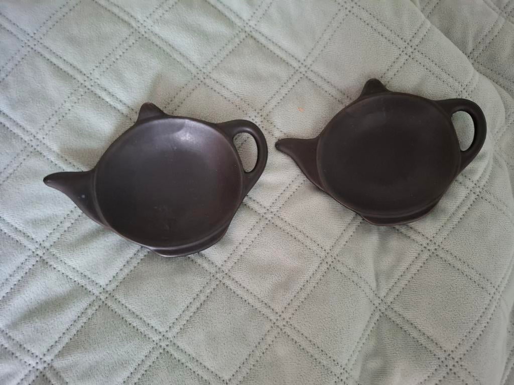 schaaltjes/theezakjeshouders, Overige typen, Ophalen of Verzenden, Overige stijlen, Glas