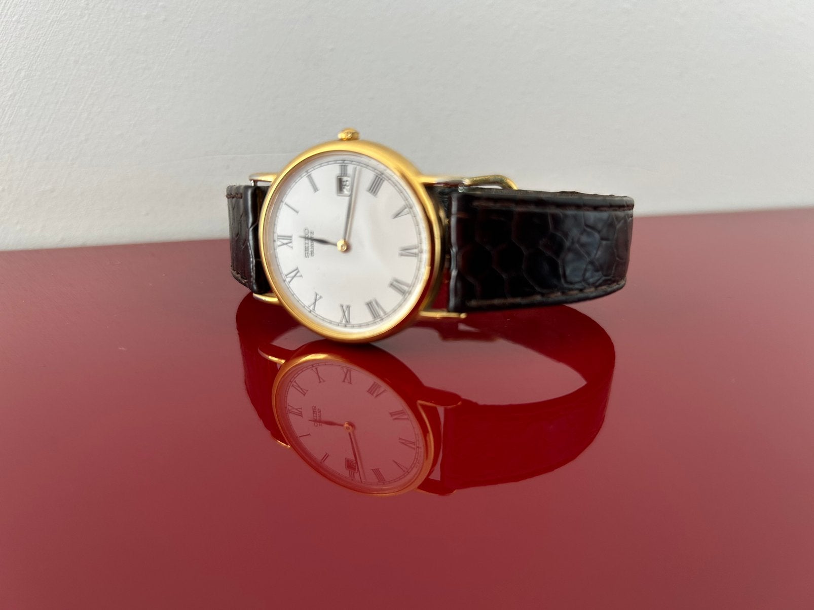 Seiko 5y39 quartz horloge, Verzenden, Zo goed als nieuw, Staal, Seiko
