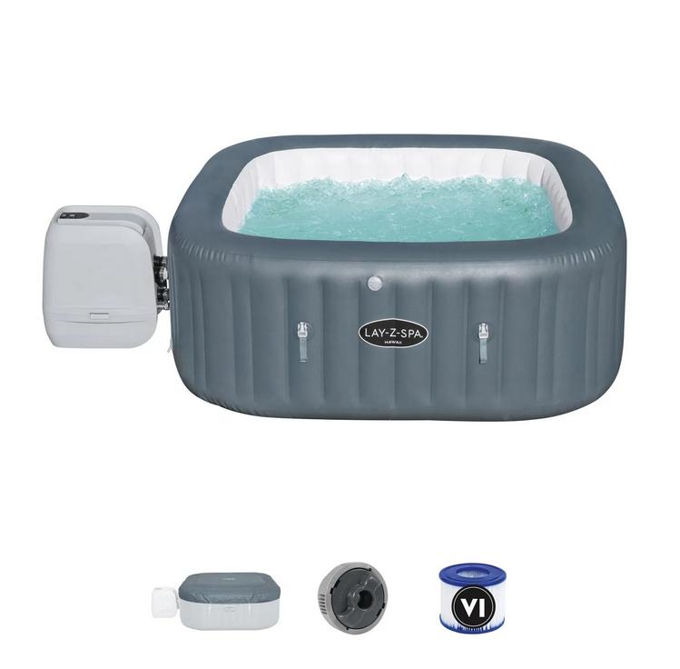 Spa Lay-Z-Spa Hawaii Hydrojet Pro 8 hydrojets 140 airjet, Ophalen, Nieuw, Filter, Opblaasbaar