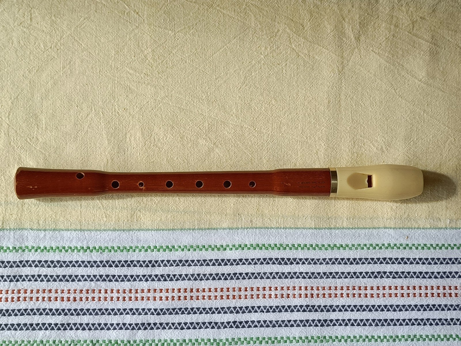 Vintage Hohner sopraan blokfluit, Muziek en Instrumenten, Ophalen of Verzenden, Gebruikt, Sopraan of Sopranino