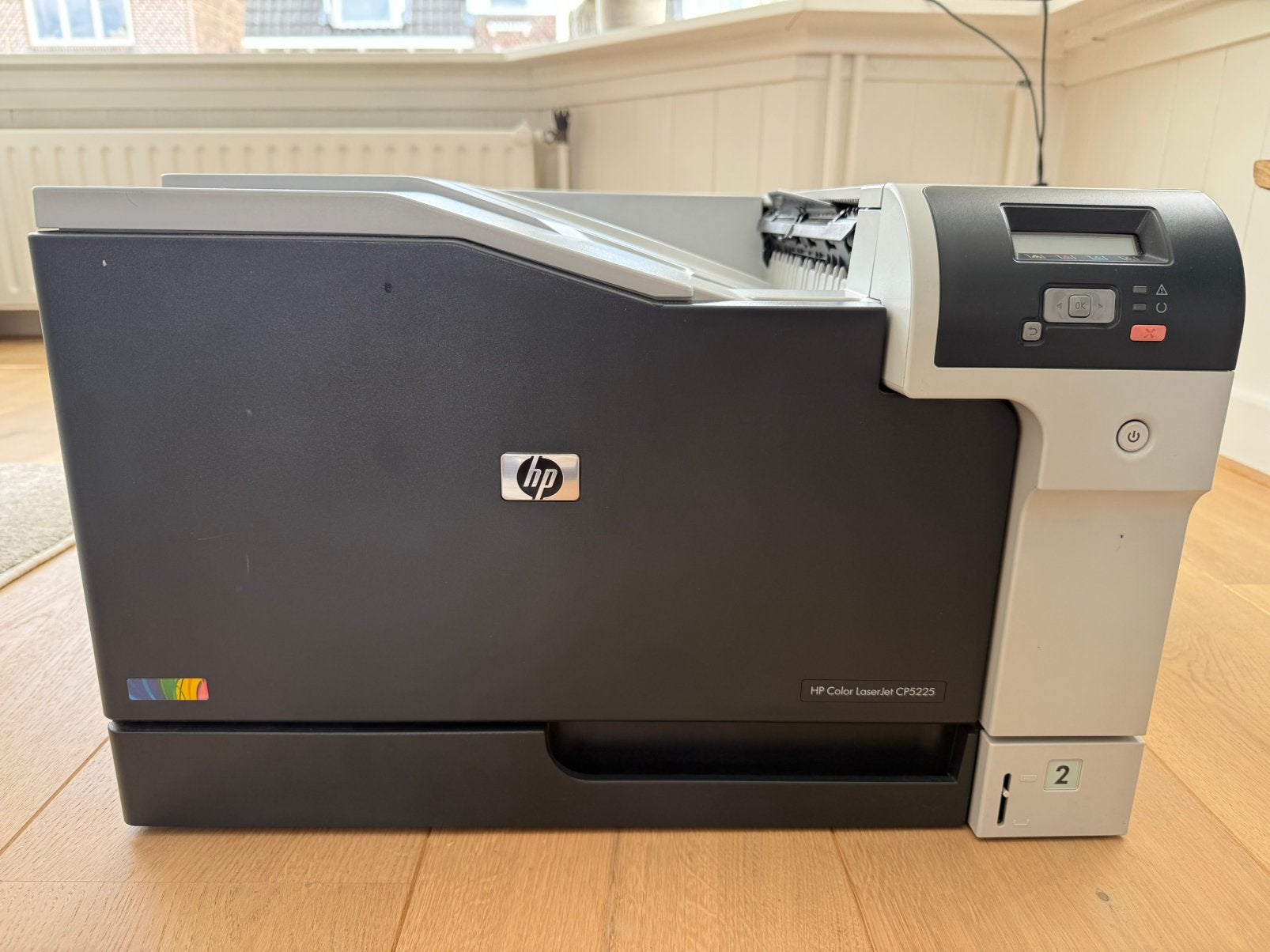 HP Color LaserJet CP5225 Laserprinter inclusief cartridges, Computers en Software, Printers, Gebruikt, Printer, Laserprinter, Kleur printen