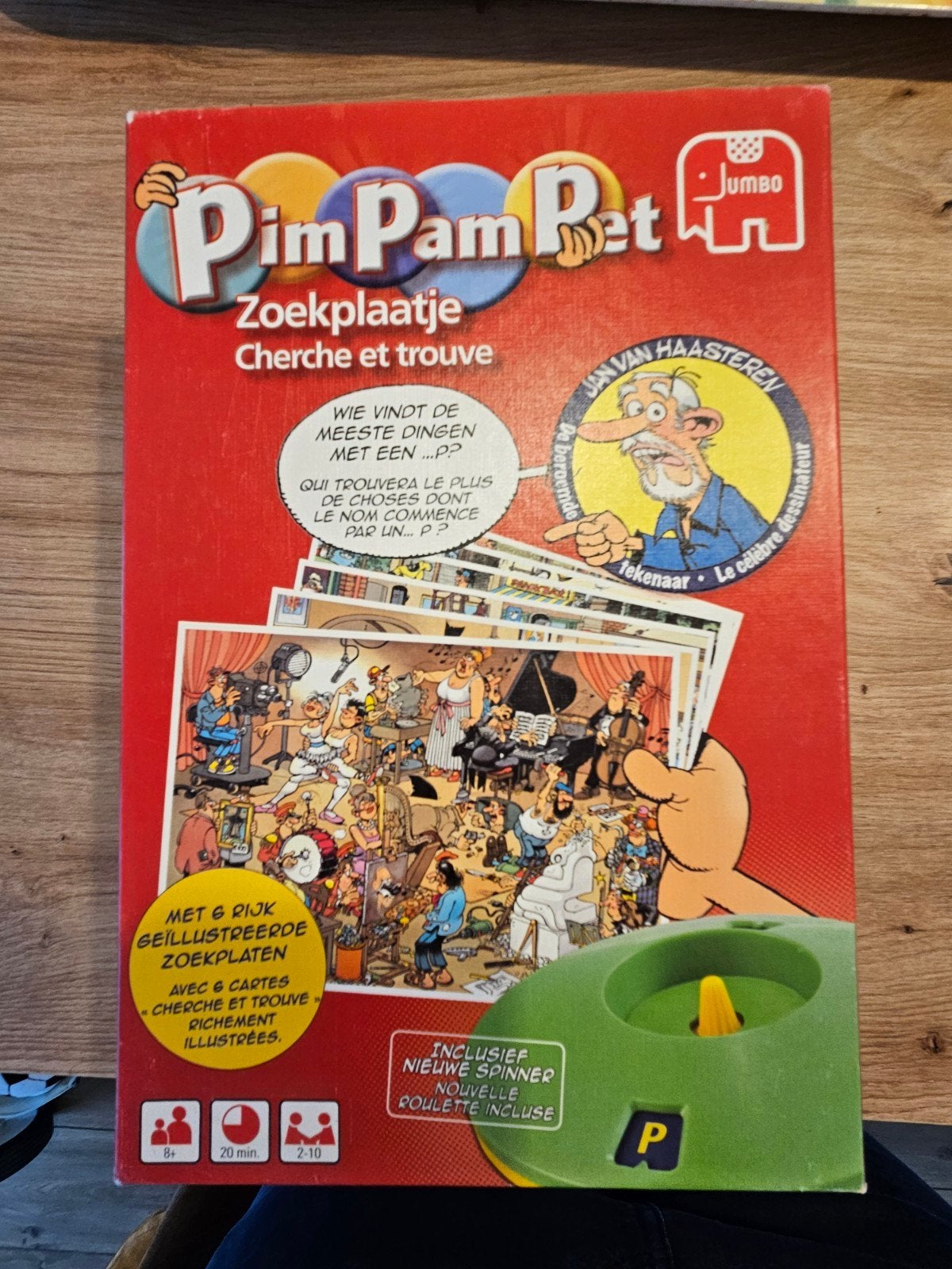 Pim Pam Pet Zoekplaatje - Jan van Haasteren, Vijf spelers of meer, Ophalen of Verzenden, Gebruikt, Jumbo