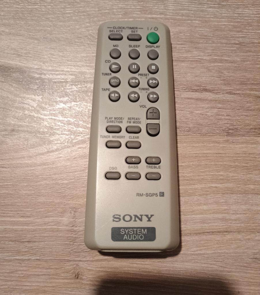 Sony rm-sgp5 afstandsbediening origineel system audio, Ophalen of Verzenden, Gebruikt, Origineel